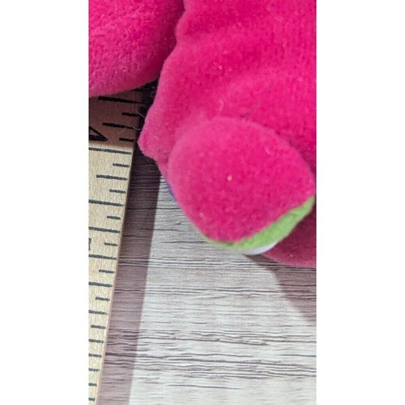 GMA Access Inc. Pink & Green Frog Plush Toy 8" stuffed animal - Picture 4 of 6